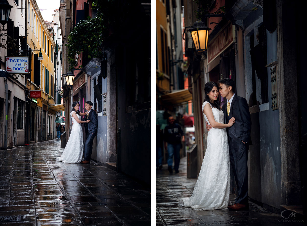 artistic-rain-wedding-photo-venice-italy