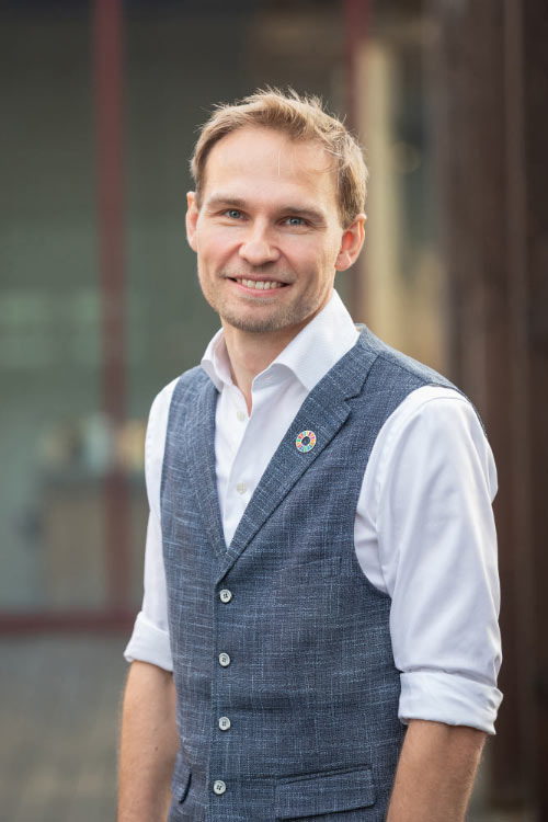 Professionel fotograf til erhvervsportræt i København.