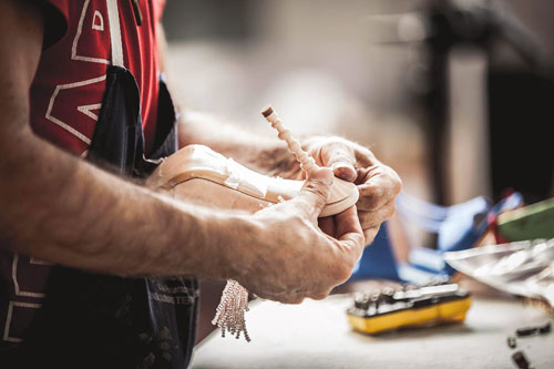 Photographer for luxury shoes Diminno - made in italy