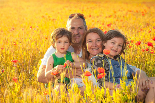 Portrait family photographer in Copenhagen