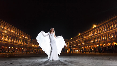 best-photographer-venice-italy-photoshoot-by-night-san-marco