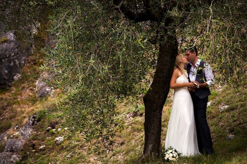 Romantic wedding in Rovereto