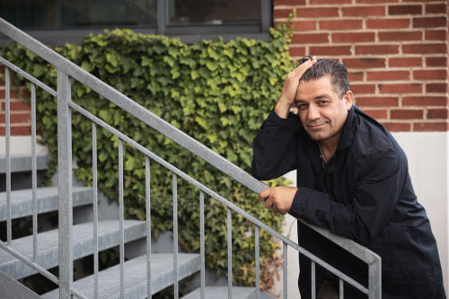 Outdoor portrait for actors casting in Copenhagen, Denmark